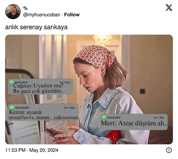 Senaryoyu gerçek hayata uyarlamış. 😂