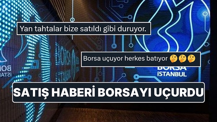 Koç Holding'in Banka Satış Haberiyle Uçan Endeksin Ardından Bakan Hisse Yatırımcılarının Borsa Goygoyları