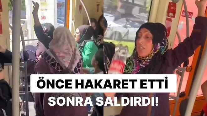 Eskişehir’de Toplu Taşımada Çıkan Tartışmada Kadın Yolculara Hakaret Ederek Saldırdı
