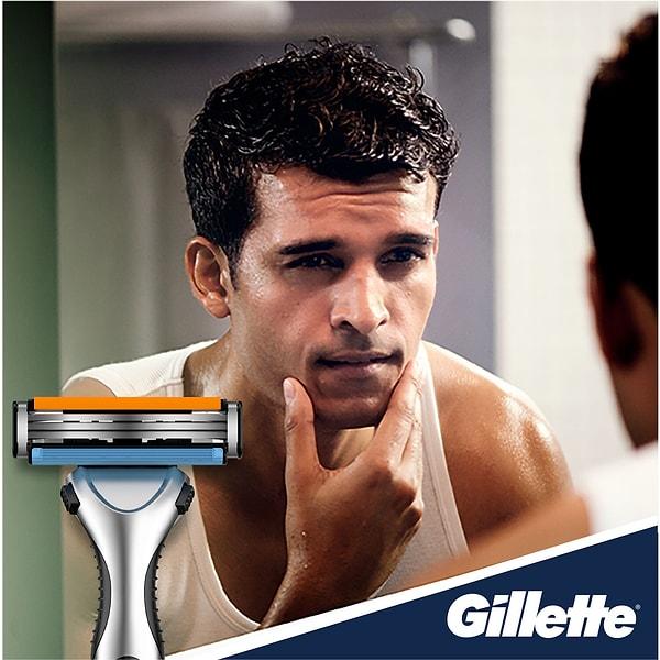 5. Sinekkaydı tıraş için beylerin tercihi: Gillette Sensor3 Yedek Tıraş Bıçağı