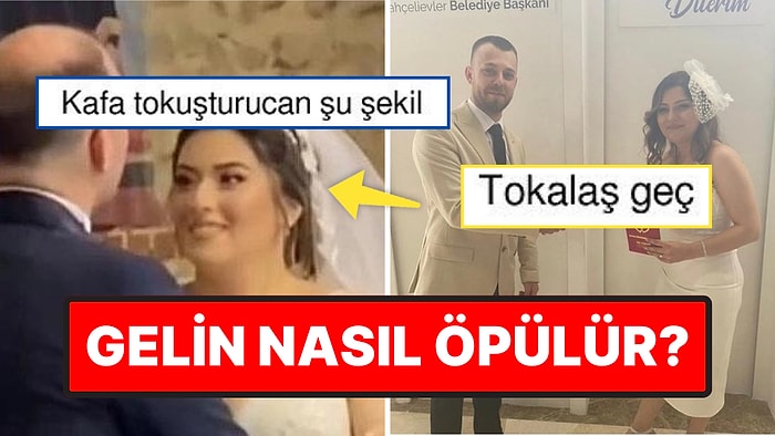Gelin Nereden Öpülür? Düğünde Gelini Alnından Öpmeyi 'Kıroca' Bulan Kullanıcı Tepki Çekti