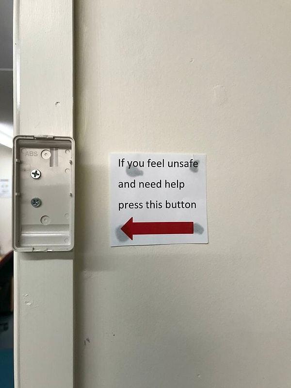 12. "Yardıma ihtiyacınız olursa buradaki butona basın."