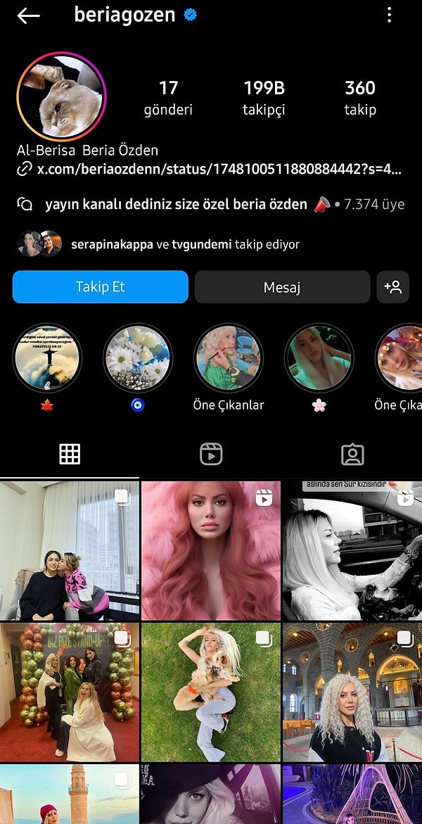 Beria Özden'in Instagram hesabında Yunus Emre'yle birlikte ne kadar paylaşım varsa hepsini bir anda sildiği iddia edildi!