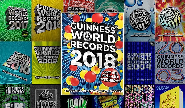 Guinness Dünya Rekorları, dünyanın dört bir yanından birbirinden ilginç rekorları içerisinde barındırıyor.