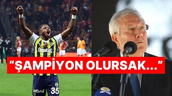 Fenerbahçe'nin Başkan Adayı Aziz Yıldırım'dan Galatasaray Derbisi Sonrası Sürpriz Seçim Açıklaması!