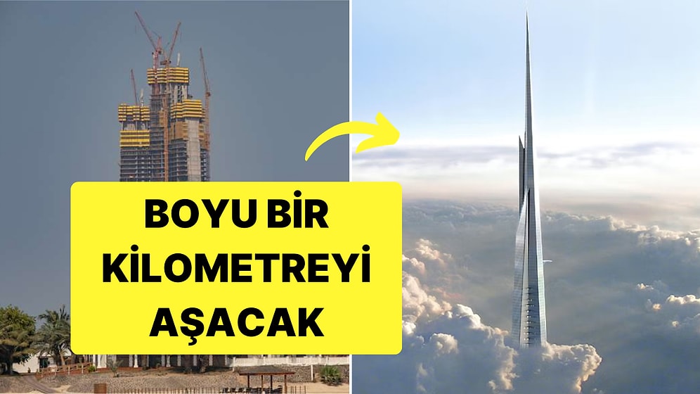 Burj Khalifa Dünyanın En Uzun Binası Olma Özelliğini Kaybediyor! Bir Kilometrelik Cidde Kulesi Geliyor