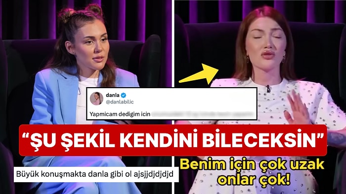 Berfu Yenenler'de Çocuk İşinin Kendisine Uzak Olduğunu Söyleyen Danla Bilic'ten İkonik Manifest