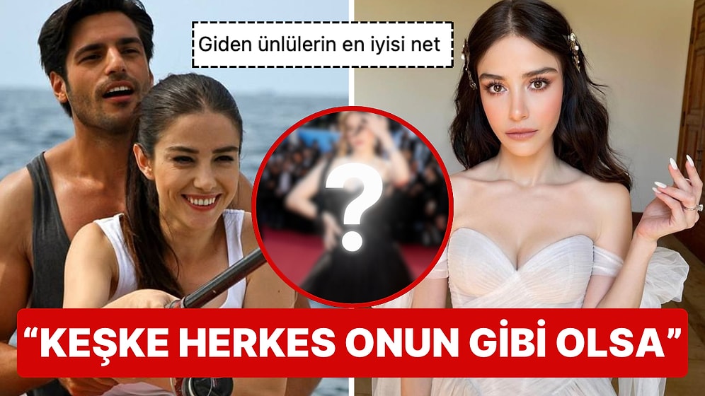 Daha İyisi Gelene Kadar En İyisi Bu: Özge Gürel'in Siyahlara Büründüğü Cannes Kombini Herkesten Geçer Not Aldı