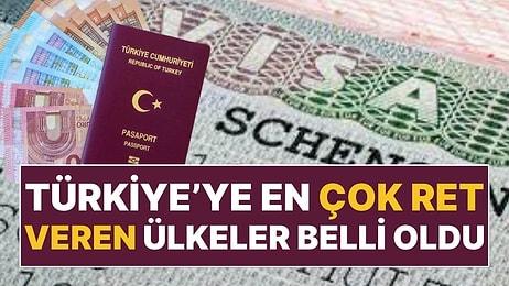 Vize Ret Oranları Ortaya Çıktı: Türkiye'ye En Çok Vize Reddi Veren Avrupa Ülkeleri Belli Oldu