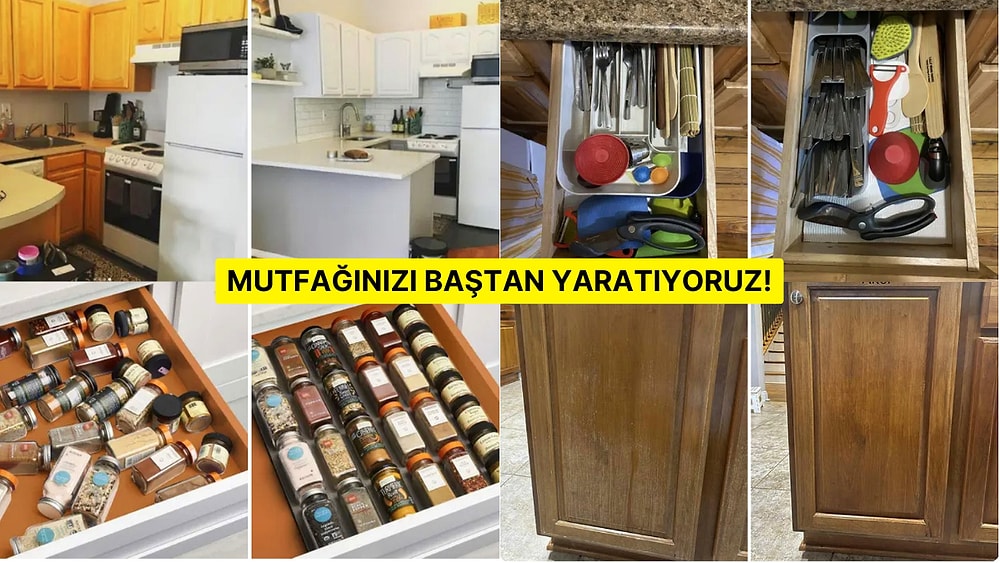 Değiştirmek Çok Pahalı! Mutfağınızı Kolayca Yenilemenizi Sağlayacak 12 Tüyo