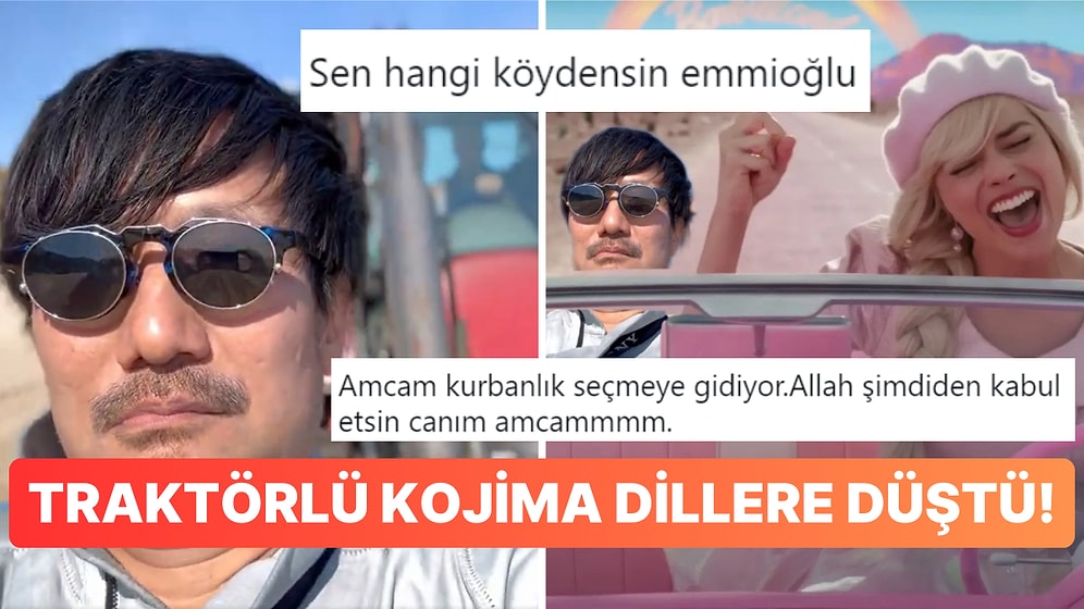 Hideo Kojima'nın Traktör Kepçesindeki Emmi Pozu Tüm Dünyadaki Oyuncuların Diline Düştü