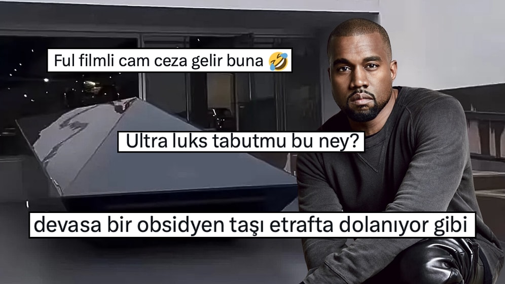 Kanye West Milyon Dolar Değerindeki Uzay Mekiğine Benzeyen Aracıyla Hava Attı: Görenler Tabuta Benzetti!