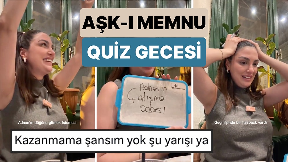 Aşk-ı Memnu Tutkunları Bayılacak: Bir Mekanda Dizinin Hayranları "Aşk-ı Memnu Quiz Gecesi" Düzenledi