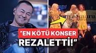 Ayakta Duramadı: Sahneye Sarhoş Çıktığı Söylenen Serdar Ortaç Kendi Şarkılarının Sözlerini Unuttu!