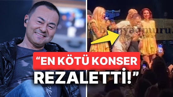 Ayakta Duramadı: Sahneye Sarhoş Çıktığı Söylenen Serdar Ortaç Kendi Şarkılarının Sözlerini Unuttu!