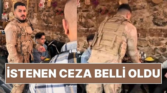 İstanbul'da Askeri Üniforma İle Garsonluk Yapan Yousuf Jaafer İçin İstenen Ceza Belli Oldu!
