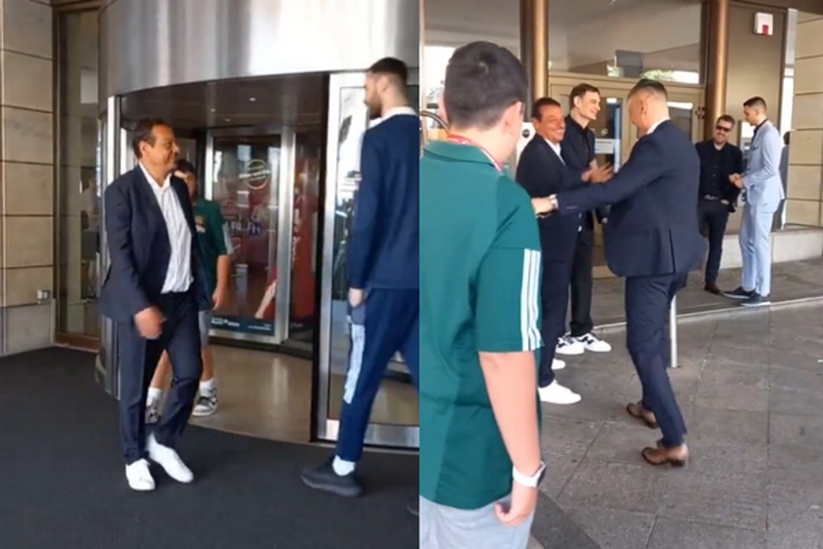 Saras Jasikevicius Olaylı Gecenin Ardından Ergin Ataman'la Şakalaştı!