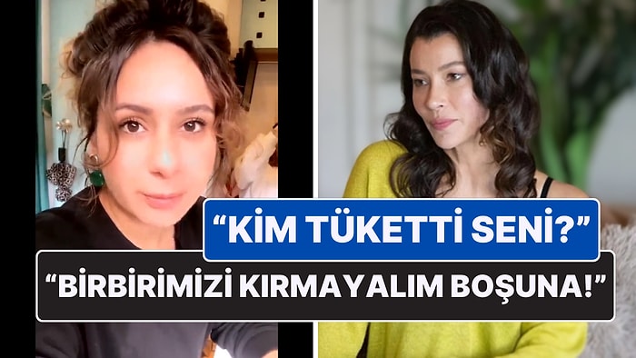 Kızılcık Şerbeti'nin Alev'i Müjde Uzman'dan Kendisiyle Dalga Geçen Makyöz Esra Okumuş'a Ders Niteliğinde Yanıt