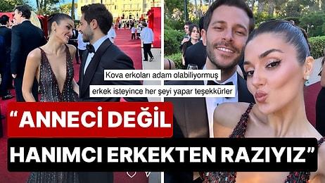 Bir Gün Herkes Hanımcı Olacak: Hande Erçel'le Beraber Poz Paylaşmaya Yanaşmayan Hakan Sabancı Göz Yaşarttı