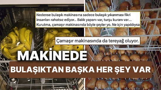 Bulaşık Makinesinde 'Turşu' Bir Kez Daha Sosyal Medyanın Gündeminde! Peki Siz Bu Turşuyu Denediniz mi?