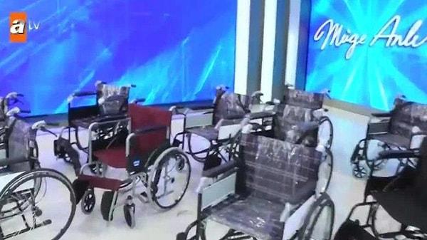 Hafta içi her gün atv ekranlarında yayınlanan Müge Anlı ile Tatlı Sert programı, Türkiye'nin dört bir yanına dağıttığı tekerlekli ve akülü sandalyelerle iyilik hareketi başlatıyor.