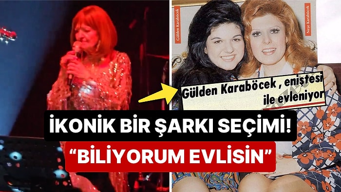 Ablasının Eşiyle Evlenen Gülden Karaböcek'in "Sen Evlisin" Parçasını Seslendirdiği Anlar Gündem Oldu