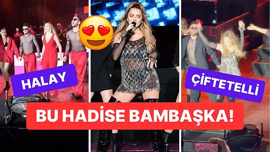 Cannes'dan Döndükten Sonra Konser Rotasını Doğuya Çeviren Hadise Yöresel Danslarla Coştu!