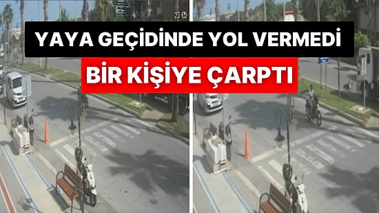 Yaya Geçidinde Yol Vermedi: Turist Karşıdan Karşıya Geçerken Kamyon Çarpması Sonucu Ağır Yaralandı