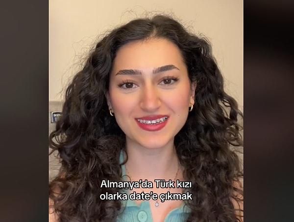 ''Almanya'da Bir Türk Kızı Olarak Date'e Çıkmak'' isimli içeriğiyle @mervebulutyt isimli kullanıcı da gittiği buluşmalarda kendisiyle ilgili aldığı yorumlardan bahsetti.