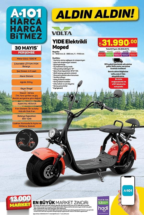 Volta YIDE Elektrikli Moped 31.990 TL