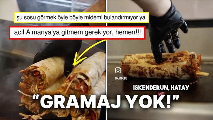 Almanya'da Açılan Döner Dükkanındaki Dönerin İçine Koyulan Malzemeler, Günümüz Ekonomik Şartlarını Sorgulattı