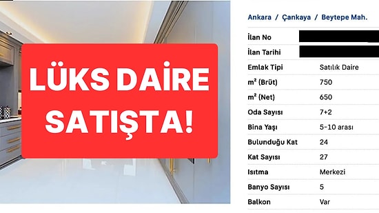 Ayhan Bora Kaplan’ın Satılık Süper Lüks Evi: 41 Milyon Lira İstiyorlar