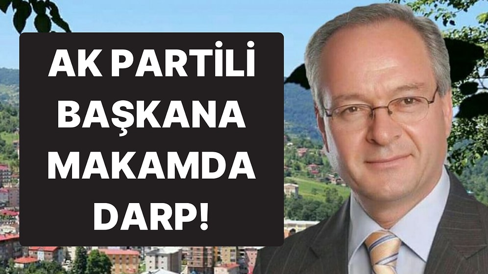 AK Partili Başkana Makam Odasında Darp: İki Belediye Memuru Gözaltına Alındı
