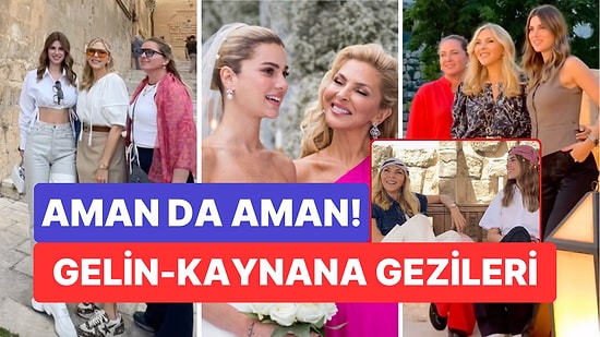 Ayrılmaz Gelin-Kaynana: Arzu Sabancı, "Kızım" Diye Sevdiği Nazlı Sabancı'yla Mardin Karelerini Paylaştı