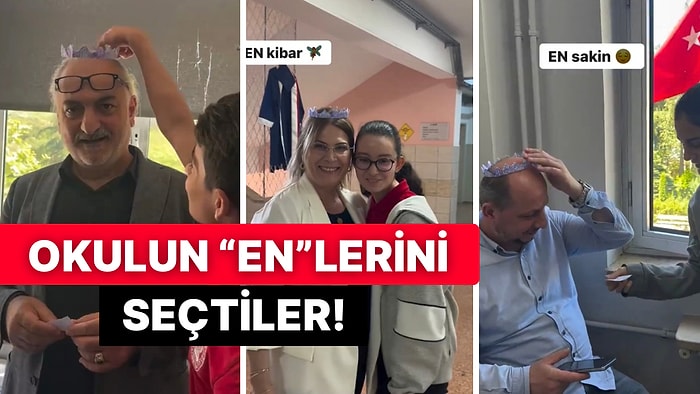 Öğrenciler TikTok Akımını Öğretmenleriyle Yaparak Okulun “En”lerini Seçtiler