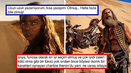 'Furiosa: Bir Mad Max Destanı' Filmini İzleyenlerden İlk Tepkiler Geldi!