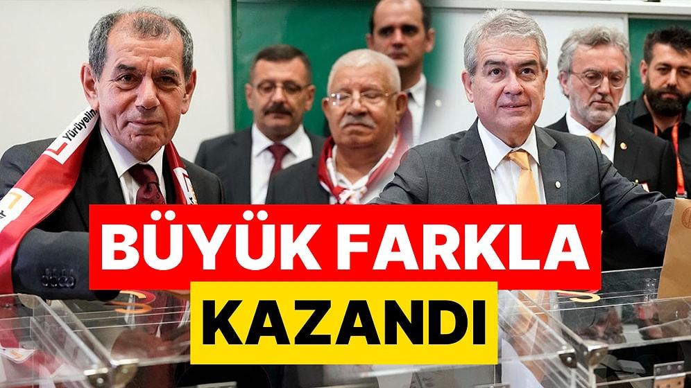 Dursun Özbek Galatasaray'da Yeniden Başkanlığa Seçildi! Seçim Heyecanı Sona Erdi