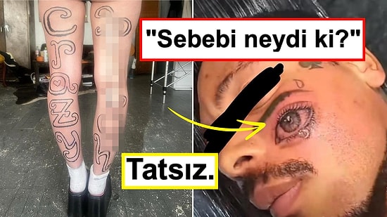 Yaptırdıkları İlginç Dövmelerle Görenlerin Gözünü Şırıl Şırıl Kanatan Birbirinden Acayip İnsanlar
