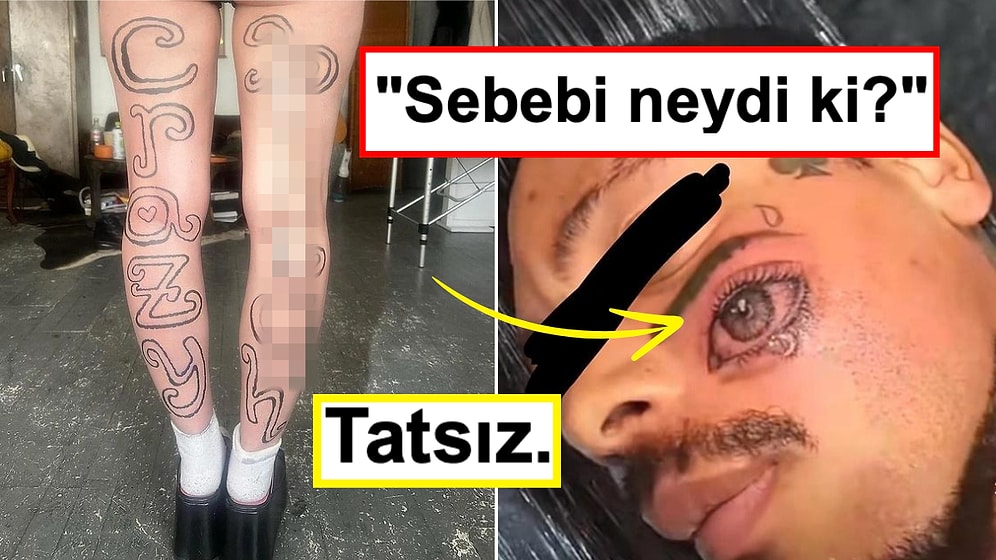 Yaptırdıkları İlginç Dövmelerle Görenlerin Gözünü Şırıl Şırıl Kanatan Birbirinden Acayip İnsanlar