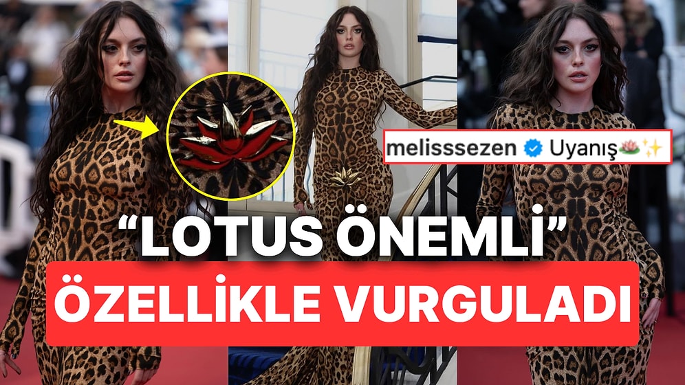 Cannes Kombiniyle Herkesin Diline Düşen Melis Sezen'den Esra Dermancıoğlu Yorumuna "Lotus Önemli" Cevabı