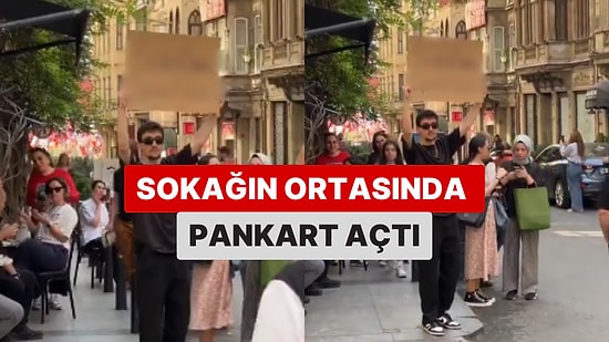 Bir Vatandaşın Sokağın Ortasında Açtığı Pankarta İnanamayacaksınız: Sabrın Sonu Görücü Usulü