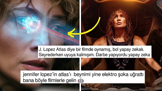 Başrolünde Jennifer Lopez'in Oynadığı Netflix'teki 'Atlas' Filmini İzleyenlerden İlk Tepkiler Geldi!