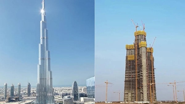 Construction of the Jeddah Tower began in 2013 but was halted in 2018 due to financial issues.