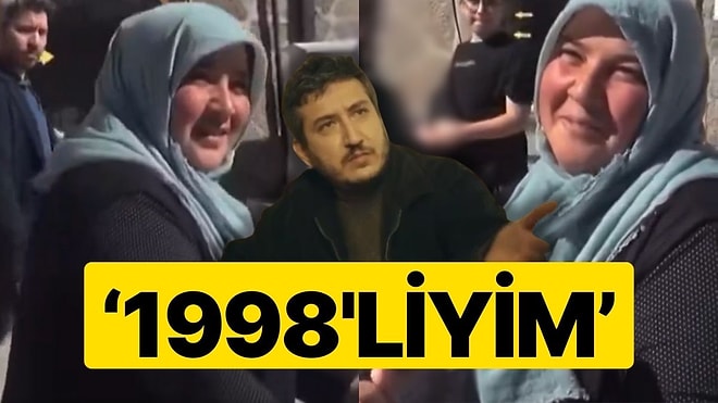 Sokak Röportajına Katılan Kadın Akıllara Gibi Sahnesini Getirdi: '1998'liyim'