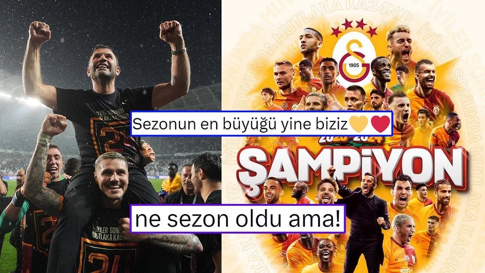 Süper Lig'de Puan Rekoru Kırarak Şampiyonluk Sevinci Yaşayan Galatasaray'a Gelen Yorumlar