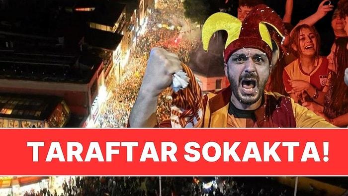 Galatasaray Şampiyon Oldu, Taraftar Sokaklara Döküldü!