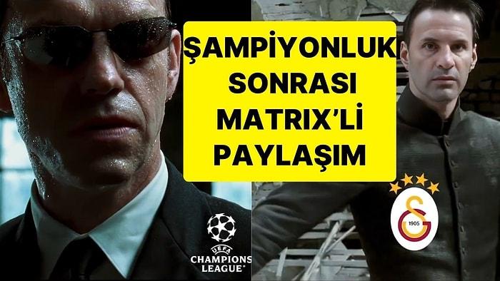 Galatasaray'ın Sosyal Medya Hesabından Matrix'li Paylaşım