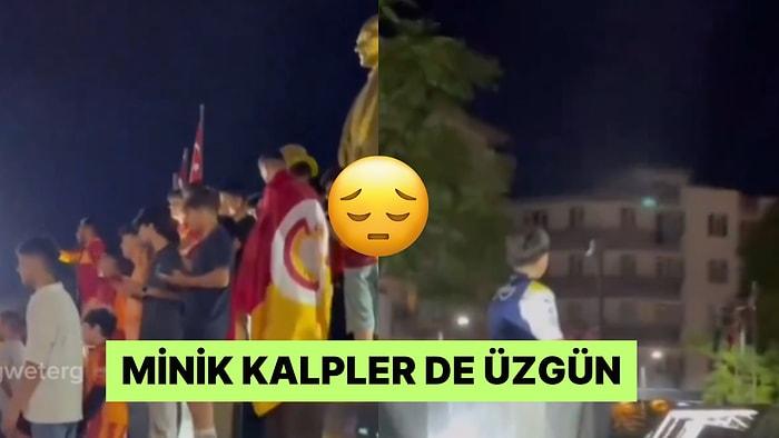 Fenerbahçe Taraftarlarından Hüzünlü Editler Gelmeye Başladı: Minik Fenerlinin Yalnızlığı Görenleri Üzdü