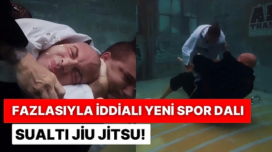 Yeni Spor Dalı “Sualtı Jiu Jitsu” İzlerken Nefesinizi Daraltacak!