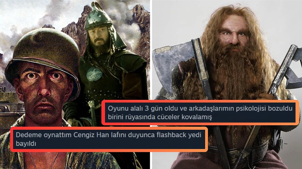 Cengiz Han Travması Yaşayan Dededen Rüyada Musallat Olan Cücelere Haftanın En Komik Steam Yorumları